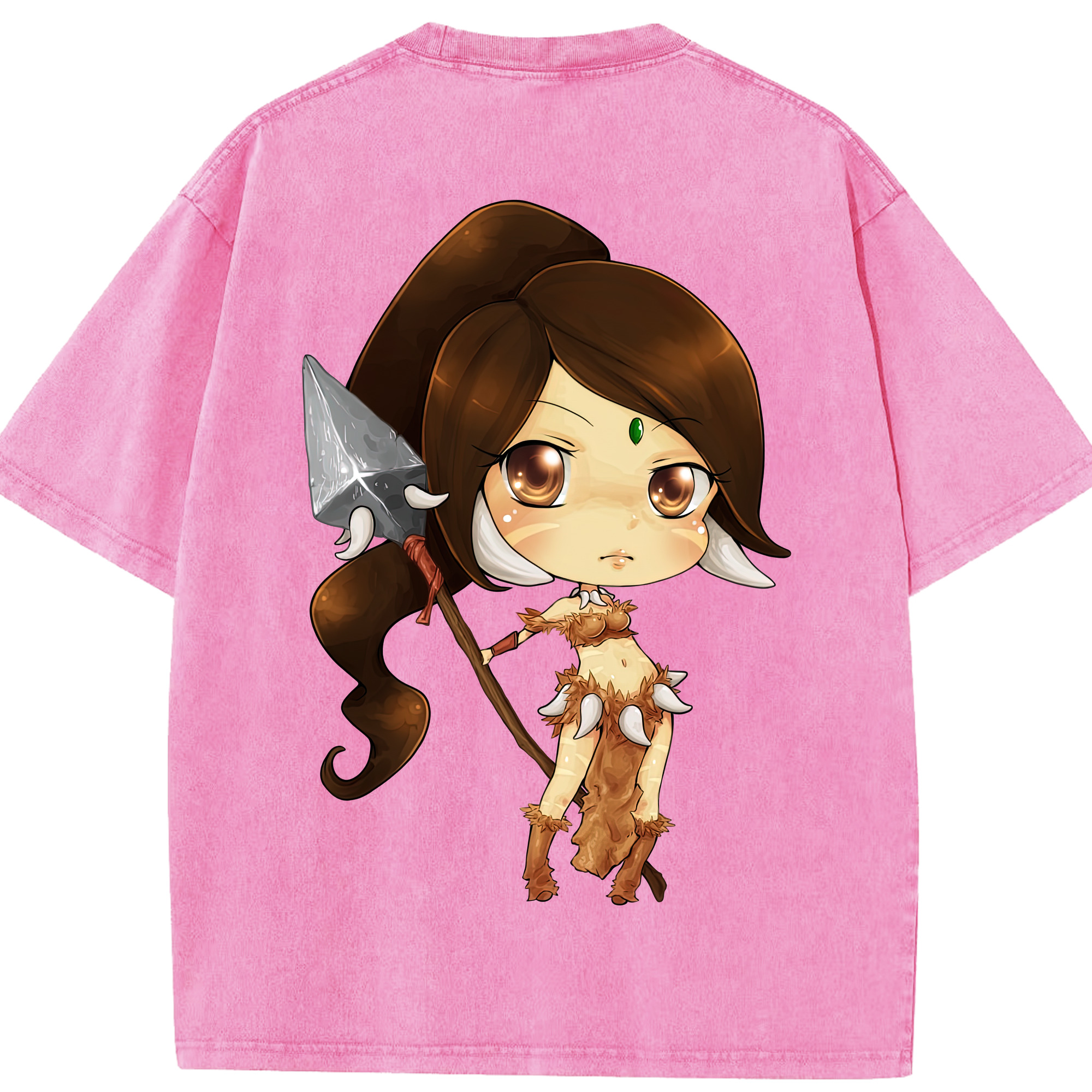 リーグ・オブ・レジェンド League of Legends LOL 綿100% ヴィンテージ風 半袖Tシャツ（背面プリント）